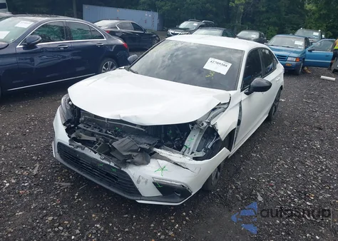 2022 Honda Civic Sport from USA, damaged, VIN 2HGFE2F54NH541776